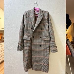 Oak and fort check coat